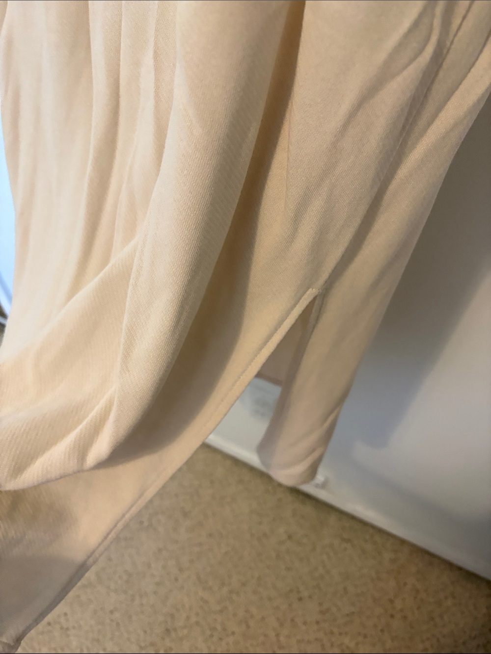 Universal Thread Cream Maxi Drawstring Skirt - Picture 3 of 5